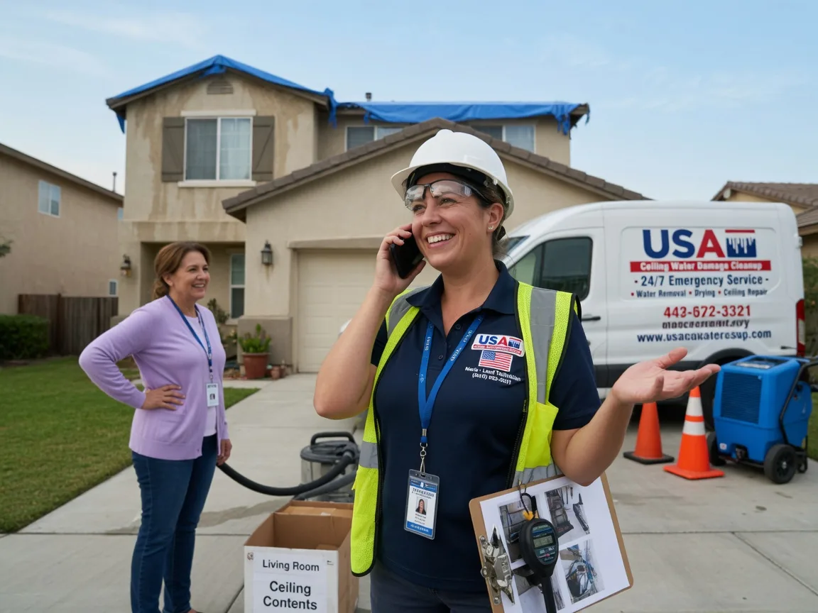 Ceiling Water Damage Restoration Descanso, CA FAQs